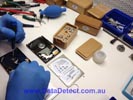 Faulty Hard disk drive having data retrieved and copied onto server